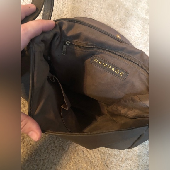 Womens Dutton Yellowstone Ranch Brown Rampage Crossbody Faux Leather Purse Bag - Picture 9 of 9